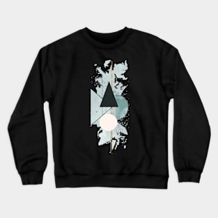 Abstract unique geometrical art design Crewneck Sweatshirt